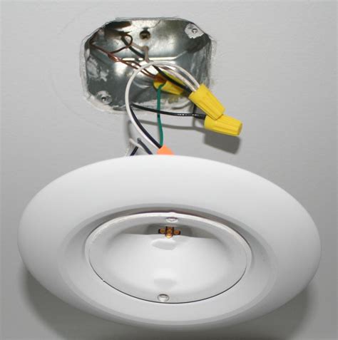 junction box mount led|recessed light for junction box.